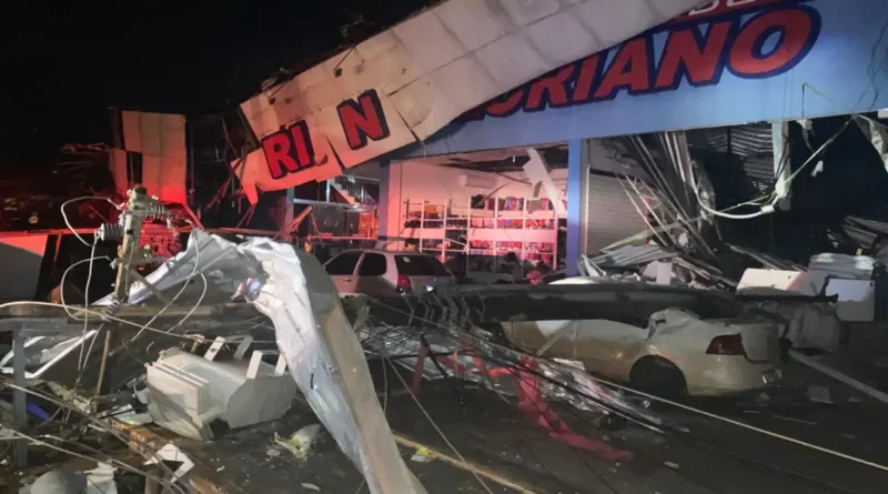 Paraná registrou três tornados com ventos de até 330 km/h