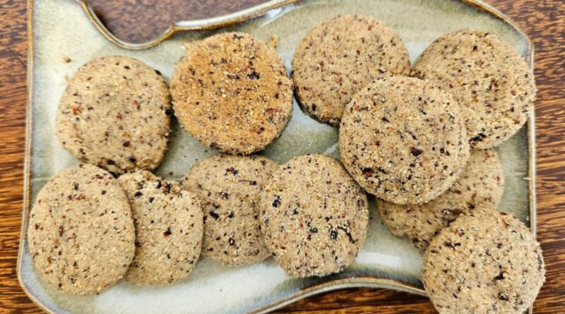 Biscoito feito a partir da farinha da casca do café