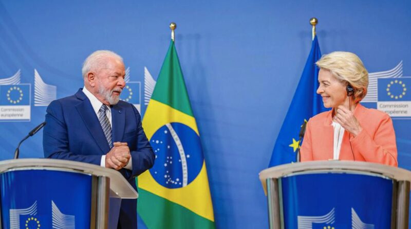 Acordo entre UE e Mercosul pode sair em 2023, diz presidente Lula