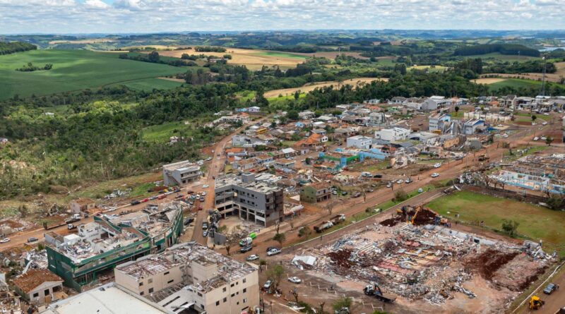 Mais uma morte é confirmada após tornado em Rio Bonito do Iguaçu
