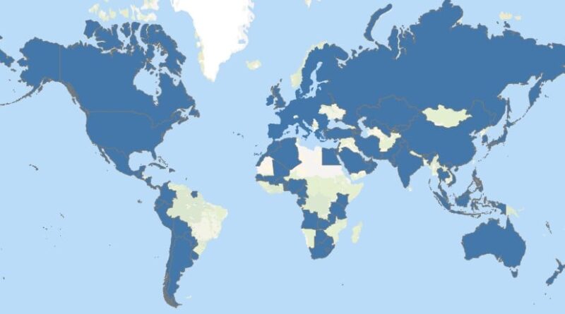 mapa painel interativo abertura de mercados