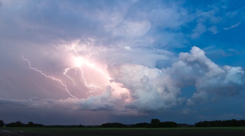 temporais na previsão do tempo