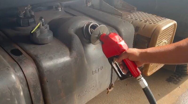 óleo diesel foto pedro silvestre canal rural mato grosso