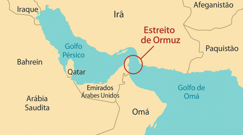 Estreito de Ormuz - guerra Israel Irã EUA - impactos ao agro brasileiro