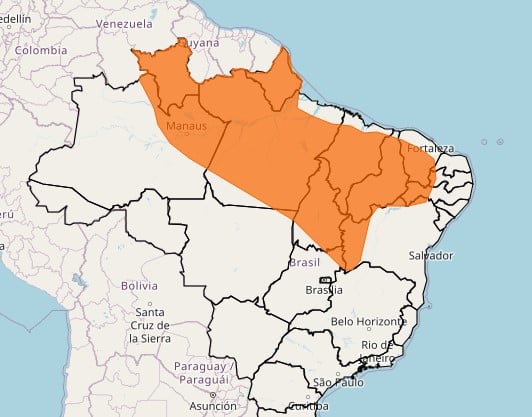 mapa brasil
