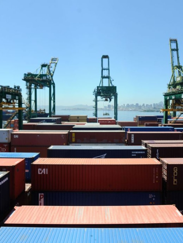 Porto do Rio de Janeiro - balança comercial - exportações do Brasil