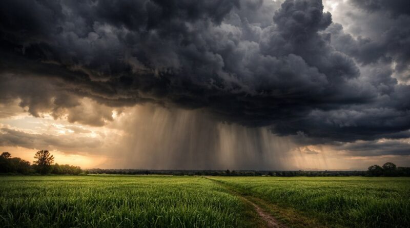 Última semana do verão começa com pancadas de chuva e risco de temporais