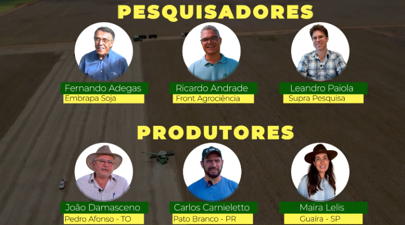 Votação aberta: escolha seu pesquisador e produtor favorito (a) ao Prêmio Personagem Soja Brasil 25/26!