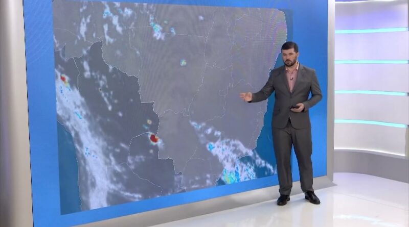 Alerta de temporais no Nordeste e tempo firme no Centro-Oeste