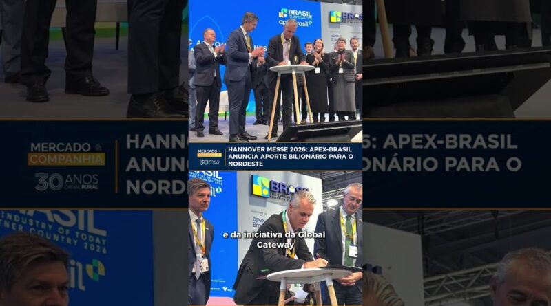 Apex-Brasil anuncia investimento de 2 bilhões de euros no Nordeste