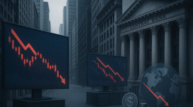 Bolsas de Nova York abrem em queda antes de decisão de juros do Fed e balanços de big techs