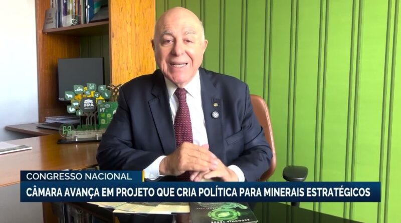 Câmara avança em projeto de política para minerais estratégicos