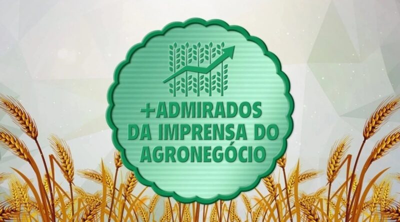 Canal Rural finalistas do prêmio 'Os +Admirados da Imprensa do Agronegócio'