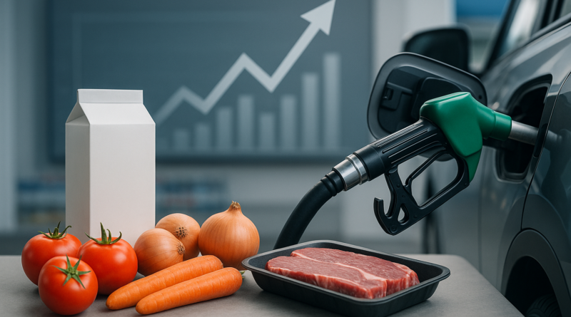 IPCA-15 sobe 0,89% em abril com avanço de alimentos e combustíveis