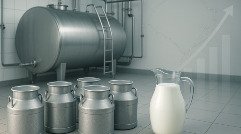 Conseleite/RS projeta valor de referência do leite em R$ 2,5333 para abril