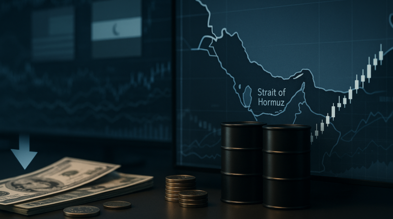 Dólar recua no mercado à vista com petróleo em alta e impasse entre EUA e Irã