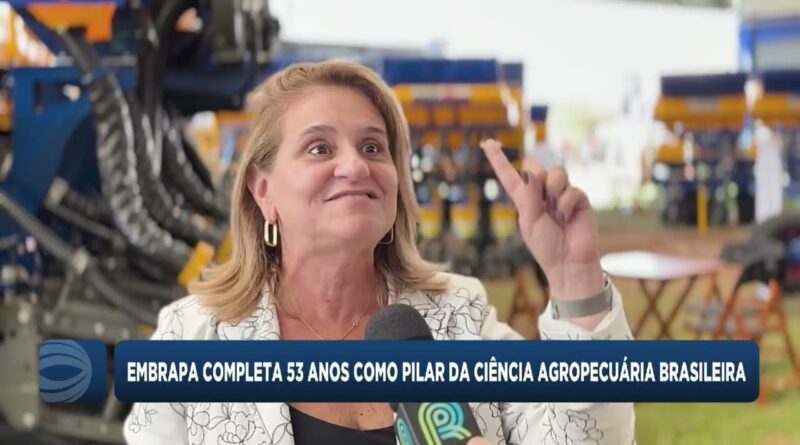 Embrapa celebra 53 anos como referência em ciência agropecuária