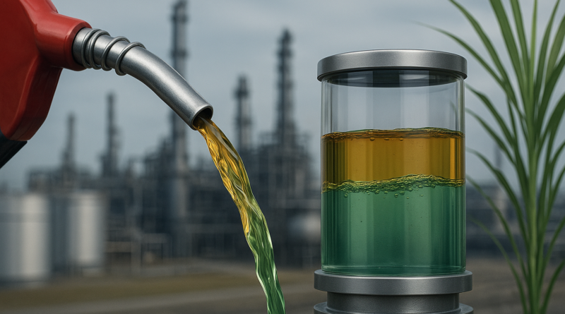 MME confirma mistura de 32% de etanol na gasolina por até 180 dias