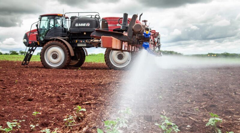 Deriva soja pulverização multissítio