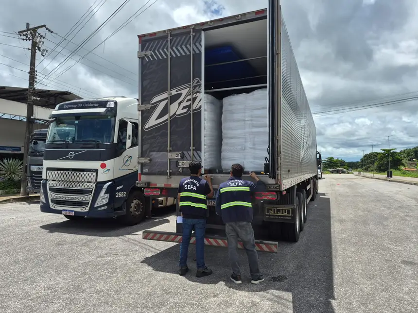 apreensão de cerveja e açaí