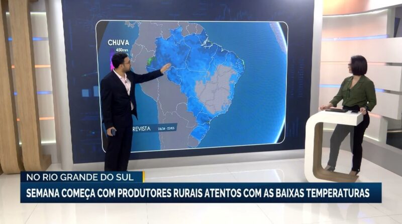 Frente fria provoca queda de temperaturas em várias regiões do Brasil