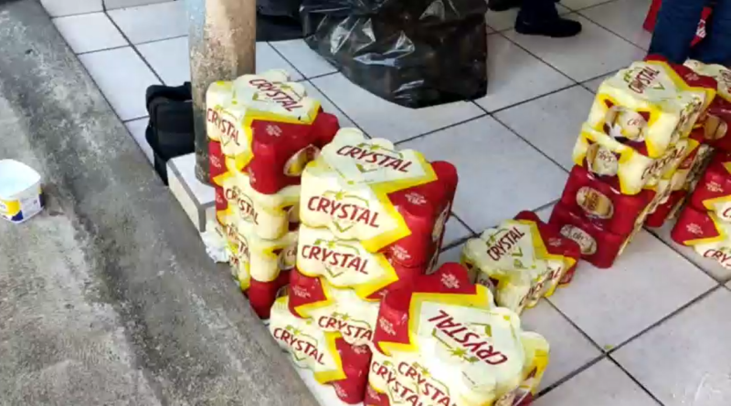 Cervejas; apreensão