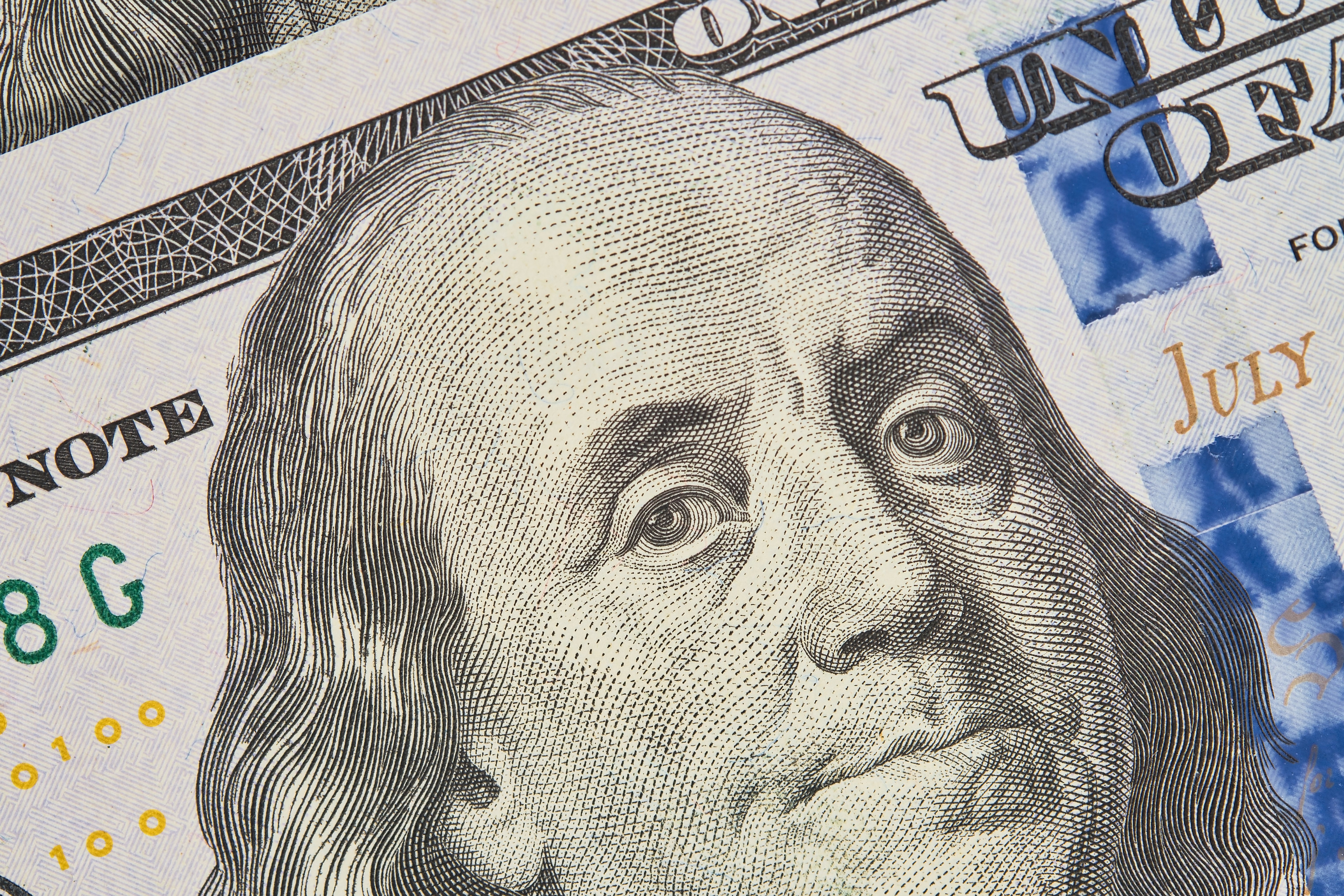 Close-up do dólar
