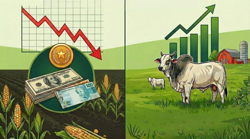 Dólar em queda e preço do boi gordo são temas do videocast Radar Rural
