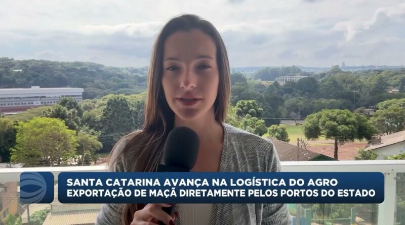 Santa Catarina inicia exportação de maçãs diretamente pelos portos