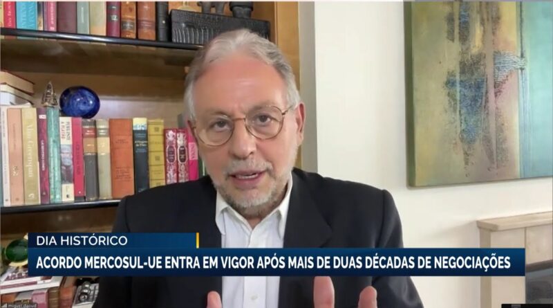 Acordo Mercosul-União Europeia entra em vigor após 20 anos de negociações