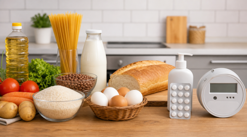 Alimentação, habitação e saúde concentram 95% do IPCA-15 de maio