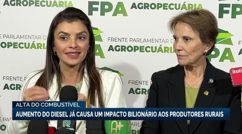 Aumento do diesel gera impacto bilionário no agronegócio brasileiro