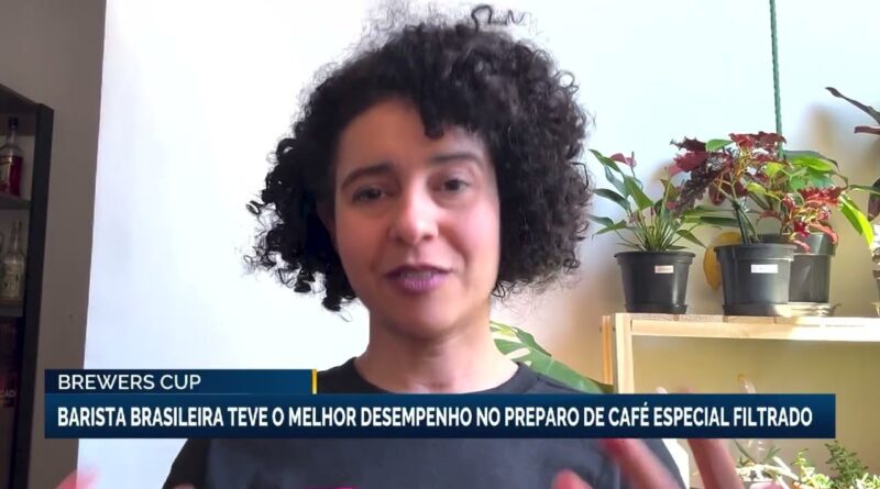 Barista brasileira conquista título nacional e representará o Brasil no mundial de café filtrado