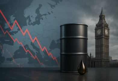 Bolsas da Europa caem com avanço do petróleo e pressão política no Reino Unido