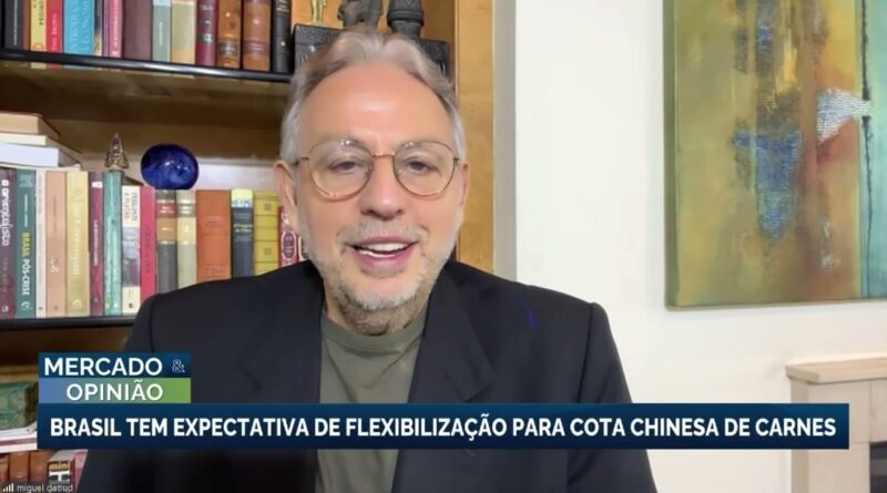 Brasil espera flexibilização da cota de exportação de carnes para a China