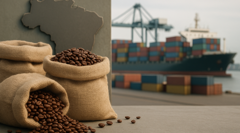 Brasil exporta 3,122 milhões de sacas de café em abril, informa Cecafé