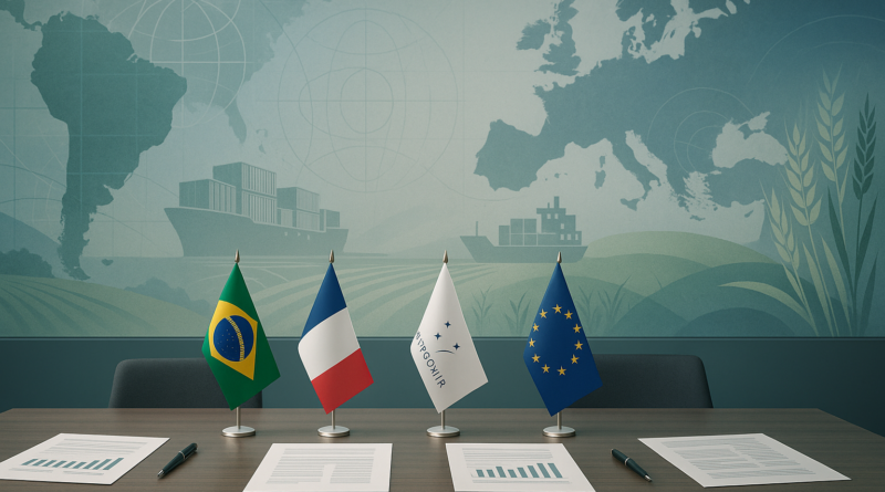 CNA recebe Câmara de Comércio França-Brasil para discutir acordo entre Mercosul e União Europeia