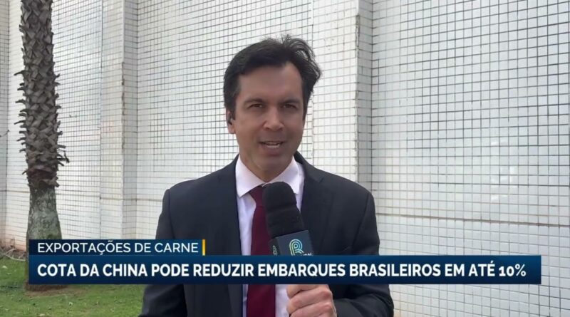 China pode reduzir importação de carne brasileira em até 10%