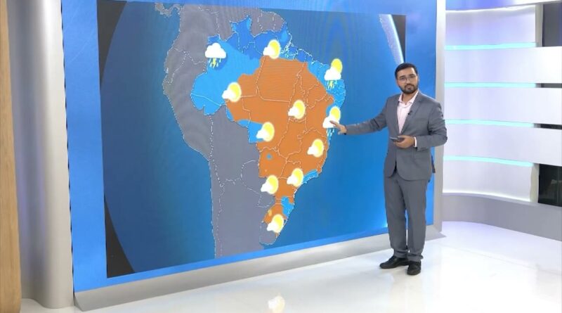 Chuva dá trégua e tempo firme predomina em grande parte do Brasil