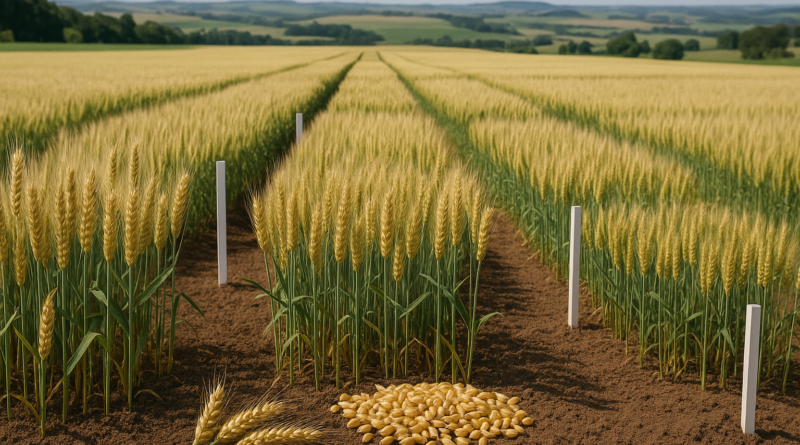 Ensaio aponta cultivares de trigo com maior produtividade no Sul na safra 2025