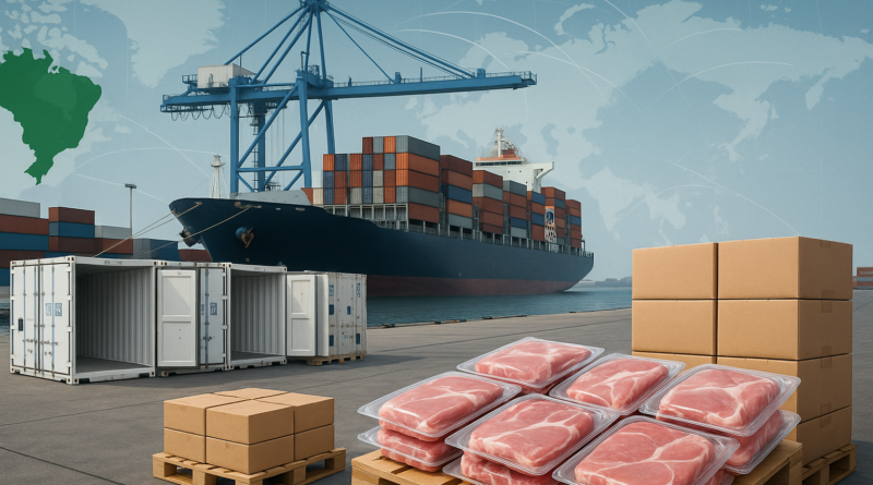 Exportações de carne suína somam 140 mil toneladas em abril, informa ABPA