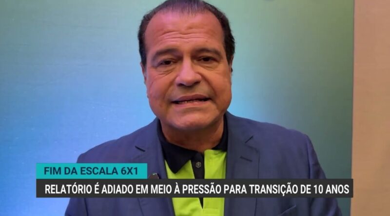 Fim da escala 6×1: relatório é adiado em meio à pressão para transição de 10 anos