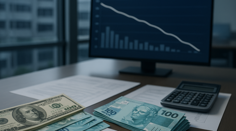 Focus reduz projeção do dólar para R$ 5,20 no fim de 2026