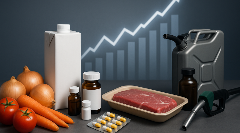 IPCA sobe 0,67% em abril, com pressão de alimentos, medicamentos e combustíveis