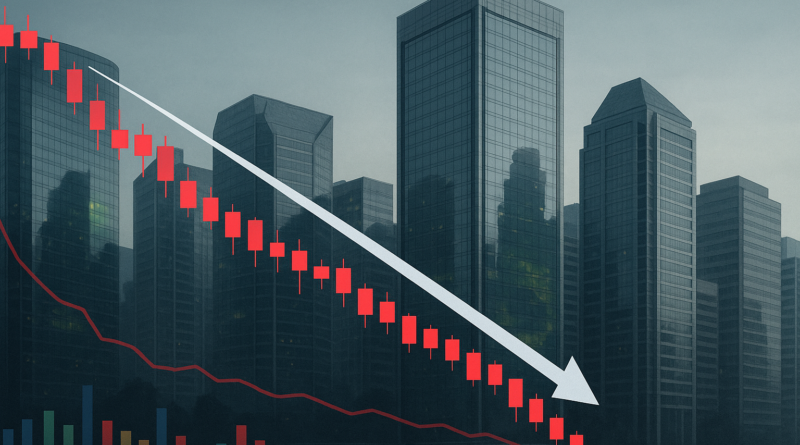 Ibovespa fecha em queda de 1,80% e amplia correção após recordes de abril