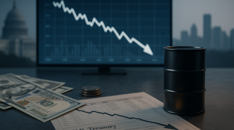Juros futuros recuam com queda do dólar, do petróleo e dos Treasuries