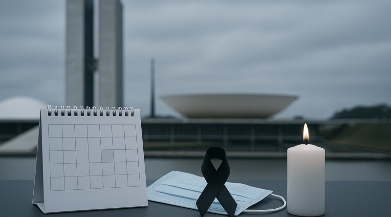 Lei cria Dia Nacional em Memória das Vítimas da Covid-19 em 12 de março