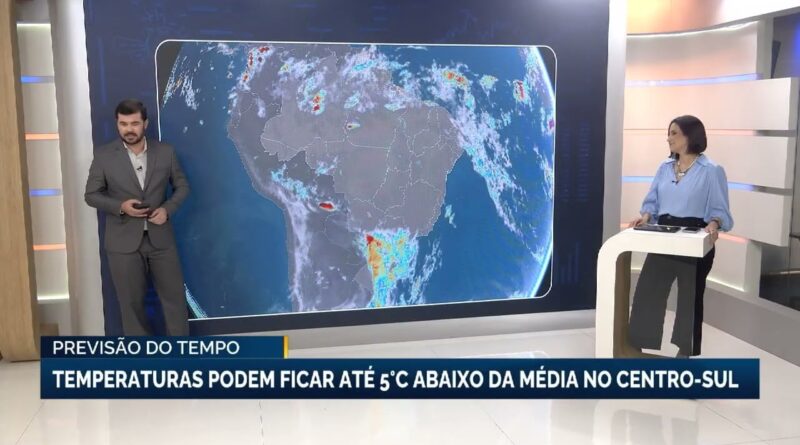 Massa de ar polar traz primeira onda de frio de 2026 ao Brasil