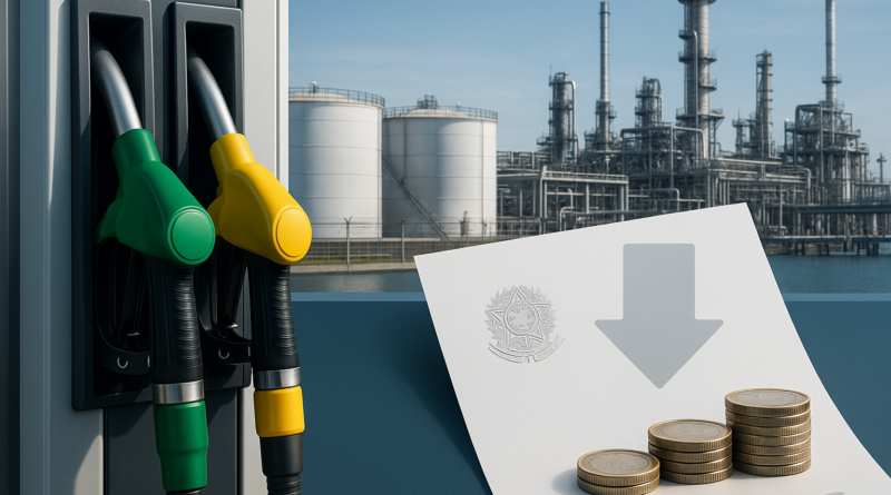 Medida provisória autoriza subvenção federal para gasolina e diesel em 2026
