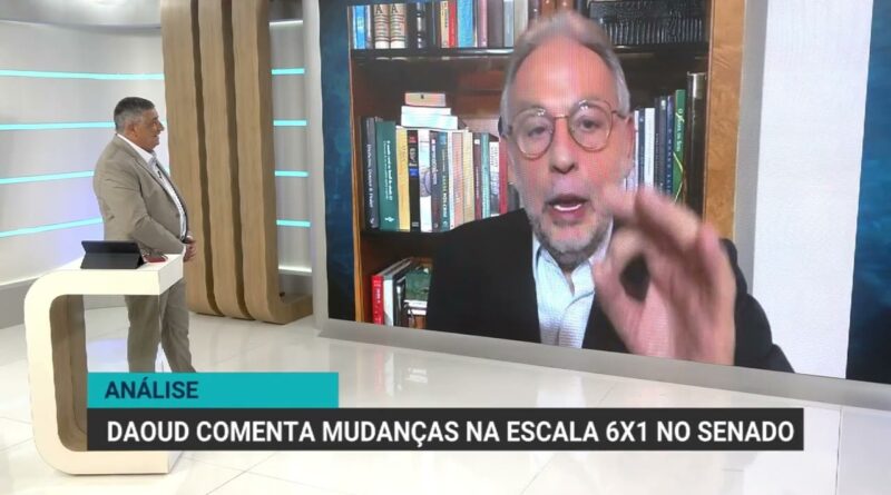 Miguel Daoud analisa mudanças na escala 6×1 no Senado